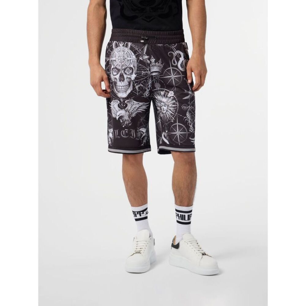 Philipp Plein Shorts Men Black